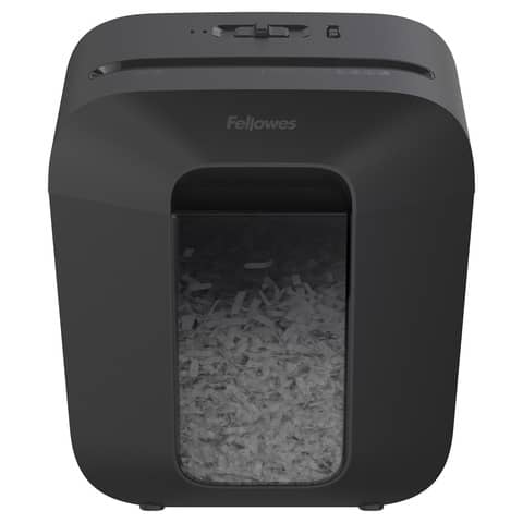 Distruggidocumenti uso personale LX25 - P-4 - 11,5 L - taglio a frammenti 4x37 mm Fellowes Powershred® nero - 4170501